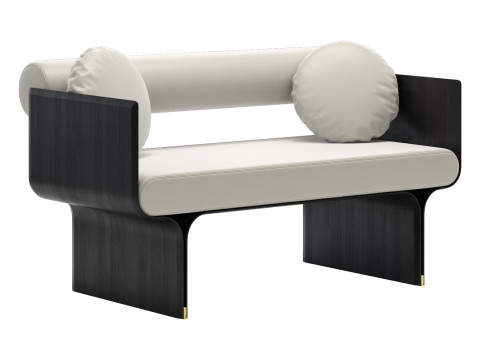 Gallotti and radice stami loveseat 3D Model
