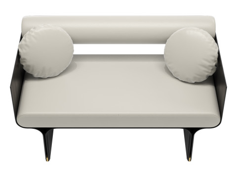 Gallotti and radice stami loveseat 3D Model