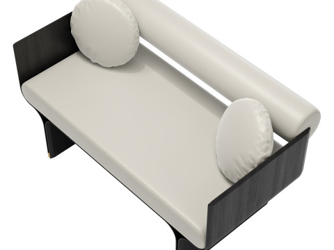 Gallotti and radice stami loveseat 3D Model