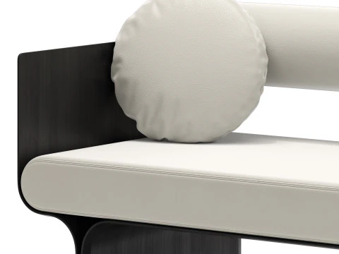Gallotti and radice stami loveseat 3D Model