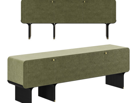 Gallotti and radice stami sideboard 3D Model