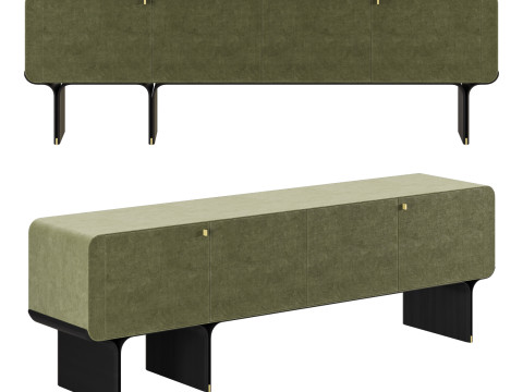 Gallotti and radice stami sideboard 3D Модель