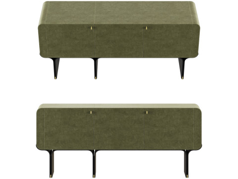 Gallotti and radice stami sideboard 3D Модель