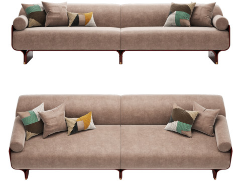 Gallotti and radice stami sofa large 3D-Modell