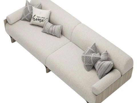 Gallotti and radice stami sofa medium 3D Model