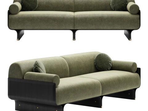 ガロッティとラディーチェ スタミ ソファ S 3Dモデル