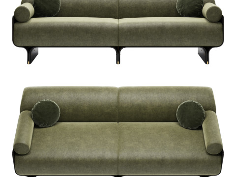Gallotti and radice stami sofa small Modello 3D
