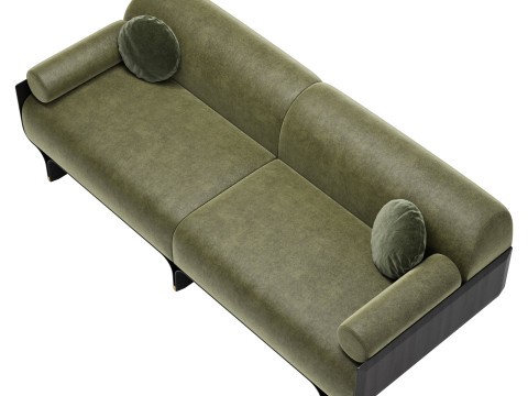 Gallotti and radice stami sofa small Modello 3D