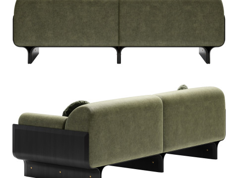 Gallotti and radice stami sofa small Modello 3D