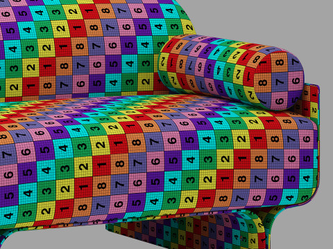 Gallotti and radice stami sofa plus composition 1 3D Model