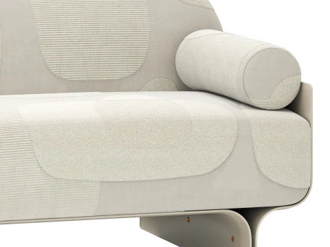 Gallotti and radice stami sofa plus composition 2 3D Model