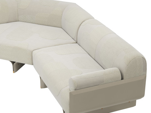 Gallotti and radice stami sofa plus composition 2 Modelo 3D