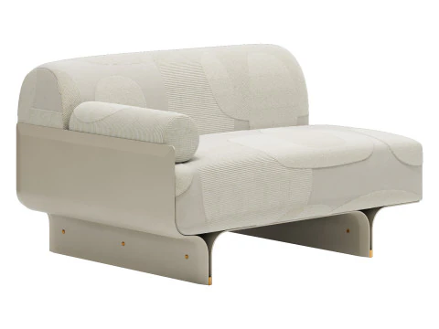 Gallotti and radice stami sofa plus composition 2 3D Model