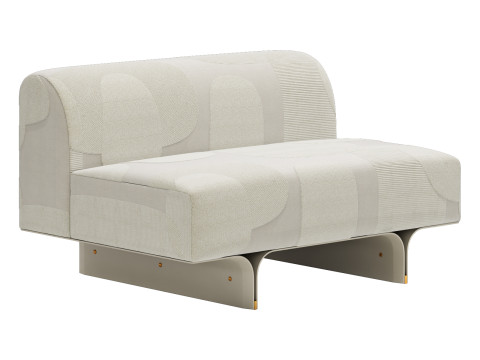 Gallotti and radice stami sofa plus composition 2 Modelo 3D