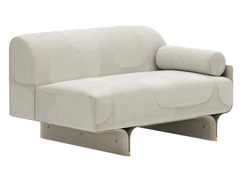 Gallotti and radice stami sofa plus composition 2 Modelo 3D