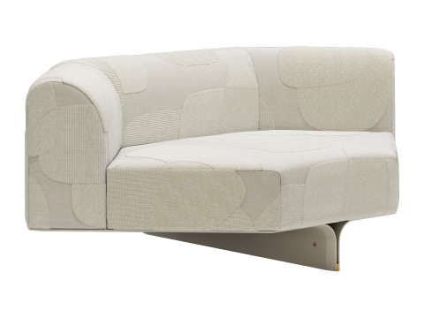 Gallotti and radice stami sofa plus composition 2 Modelo 3D