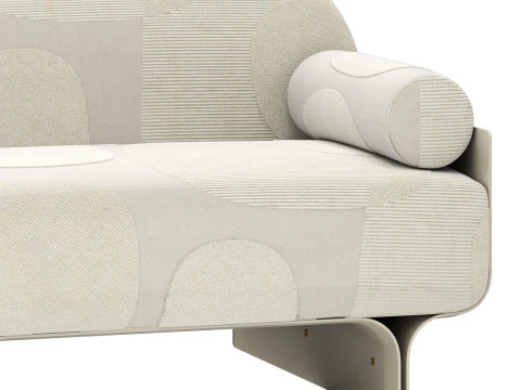 Gallotti and radice stami sofa plus composition 3 3D Model