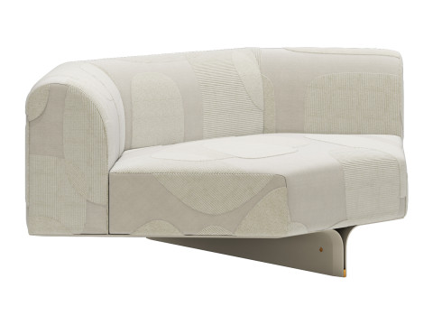 Gallotti and radice stami sofa plus composition 3 Modelo 3D