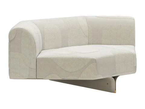 Gallotti and radice stami sofa plus composition 3 3D Model