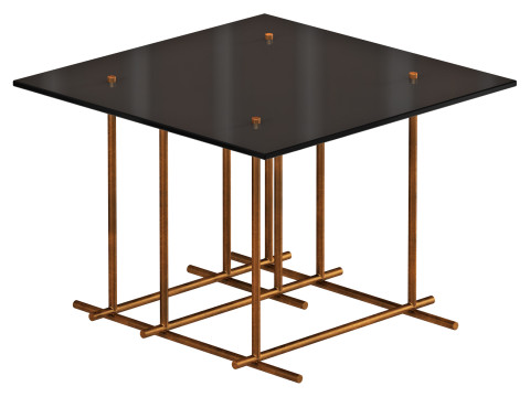 Gallotti and radice tetris coffee tables set 1 3D मॉडल