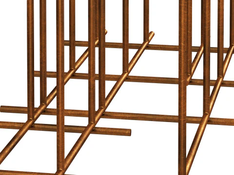 Gallotti and radice tetris coffee tables set 1 3D Model