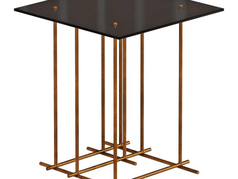 Gallotti and radice tetris coffee tables set 2 3D Model