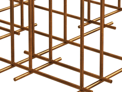 Gallotti and radice tetris coffee tables set 2 Model 3D