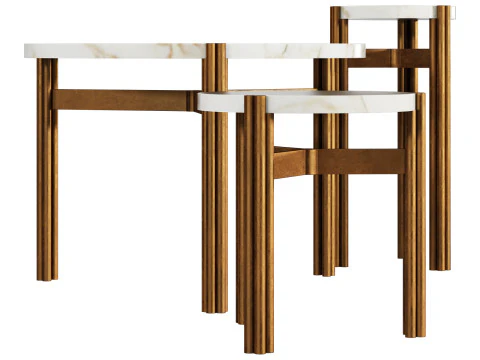 Gallotti and radice twelve coffee table 3D Model