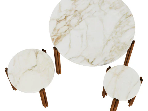 Gallotti and radice twelve coffee table 3D Model