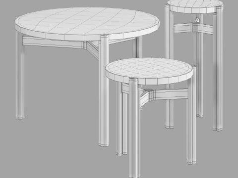 Gallotti and radice twelve coffee table 3D Model