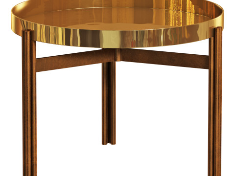 Gallotti and radice twelve coffee table metal 3D Model