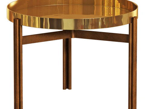 Gallotti and radice twelve coffee table metal 3D Model