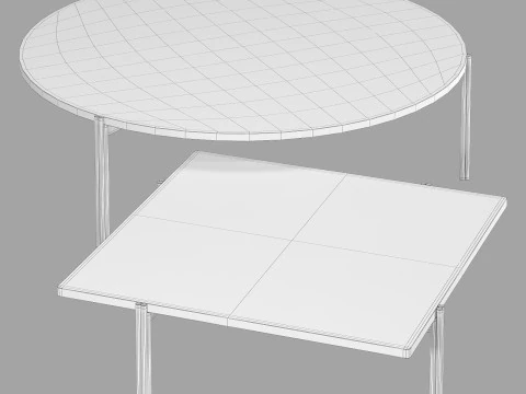 Gallotti and radice twelve coffee table XL XXL 3D Model