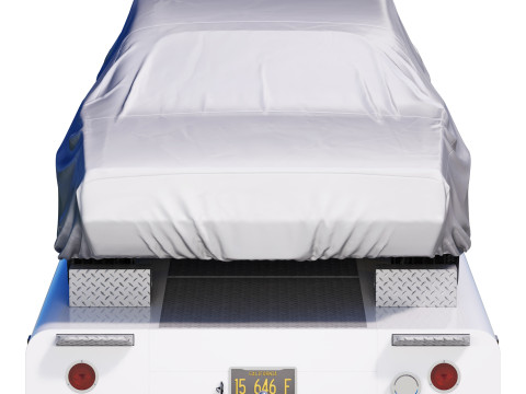 Chevrolet C30 1967 ramp truck 3D Model