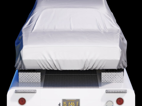 Chevrolet C30 1967 ramp truck 3D Model