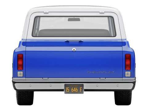 Chevrolet suburban 1972 3D Model
