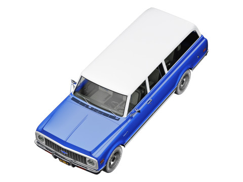 Chevrolet suburban 1972 3D Model