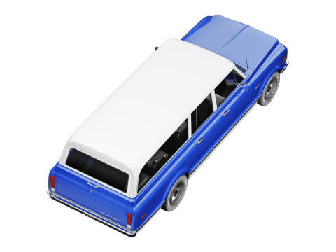 Chevrolet suburban 1972 3D Model