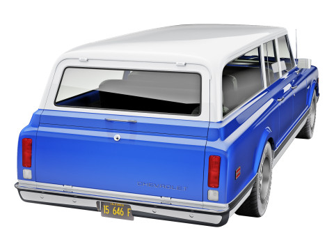Chevrolet suburban 1972 3D Model