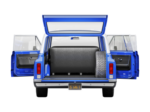 Chevrolet suburban 1972 3D Model