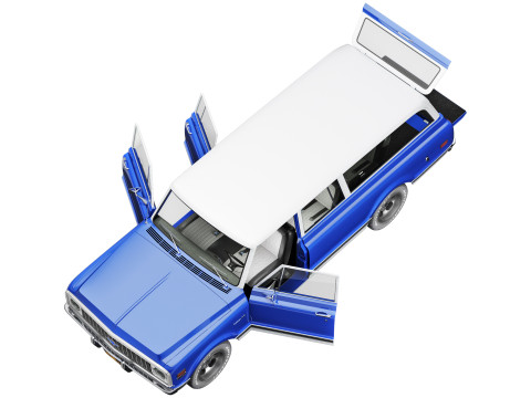 Chevrolet suburban 1972 3D Model