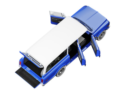 Chevrolet suburban 1972 3D Model