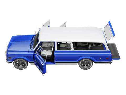 Chevrolet suburban 1972 3D Model