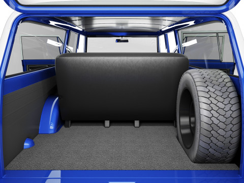 Chevrolet suburban 1972 3D Model