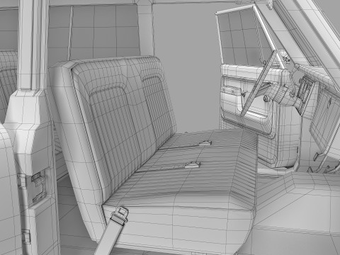 Chevrolet suburban 1972 3D Model