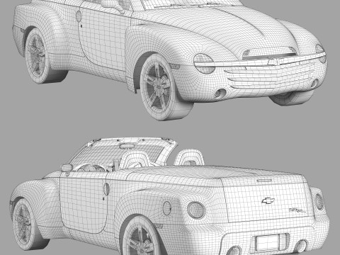 Chevrolet SSR 3D 模型