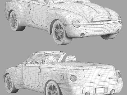 Chevrolet SSR 3D Model
