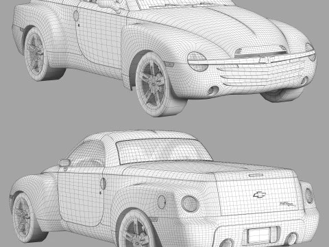 Chevrolet SSR 3D Model