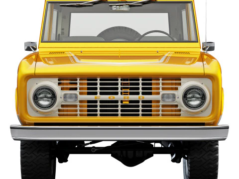Bronco 1966 3D Model