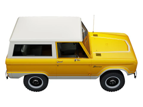 Bronco 1966 3D Model